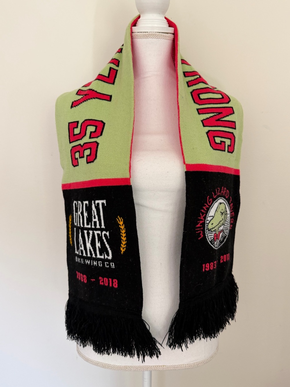Great Lakes Brewing Co. x Winking Lizard Tavern Scarf